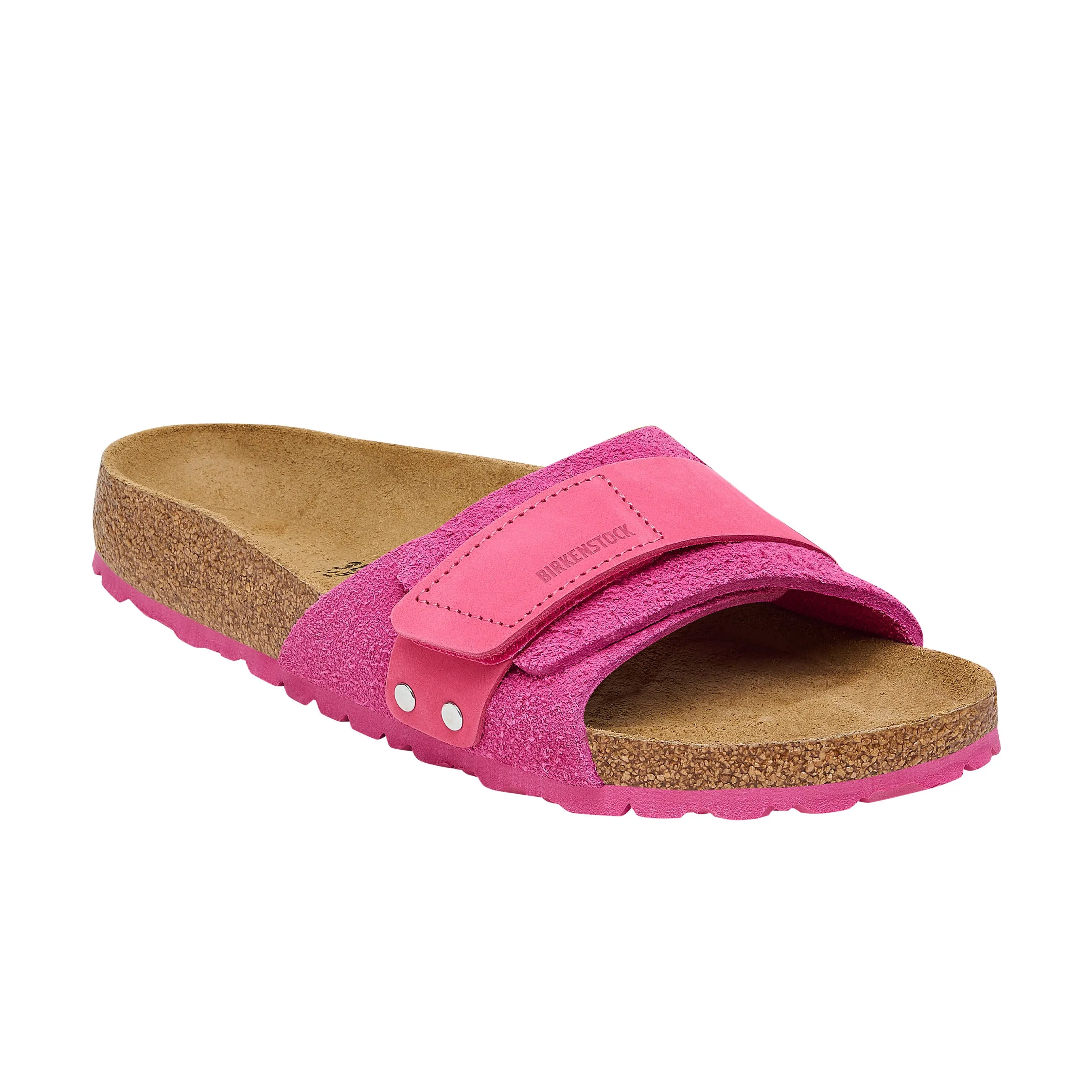 Oita Fuchsia Tulip Nubuck/Suede Leather