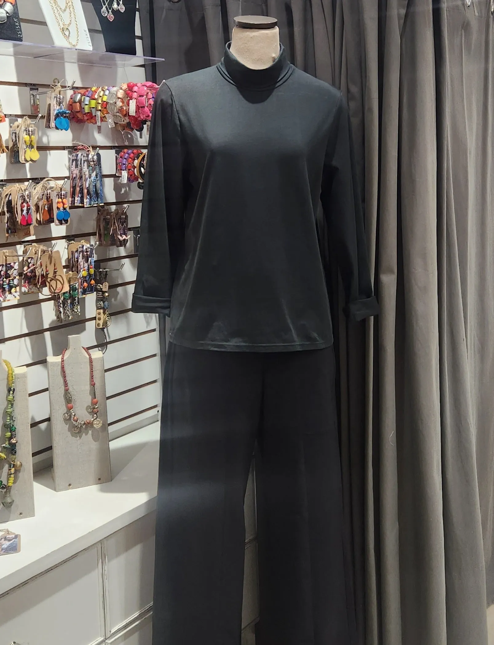 Paolo Tricot Sale, SU8502 Turtleneck Top 50% Off Regular Price