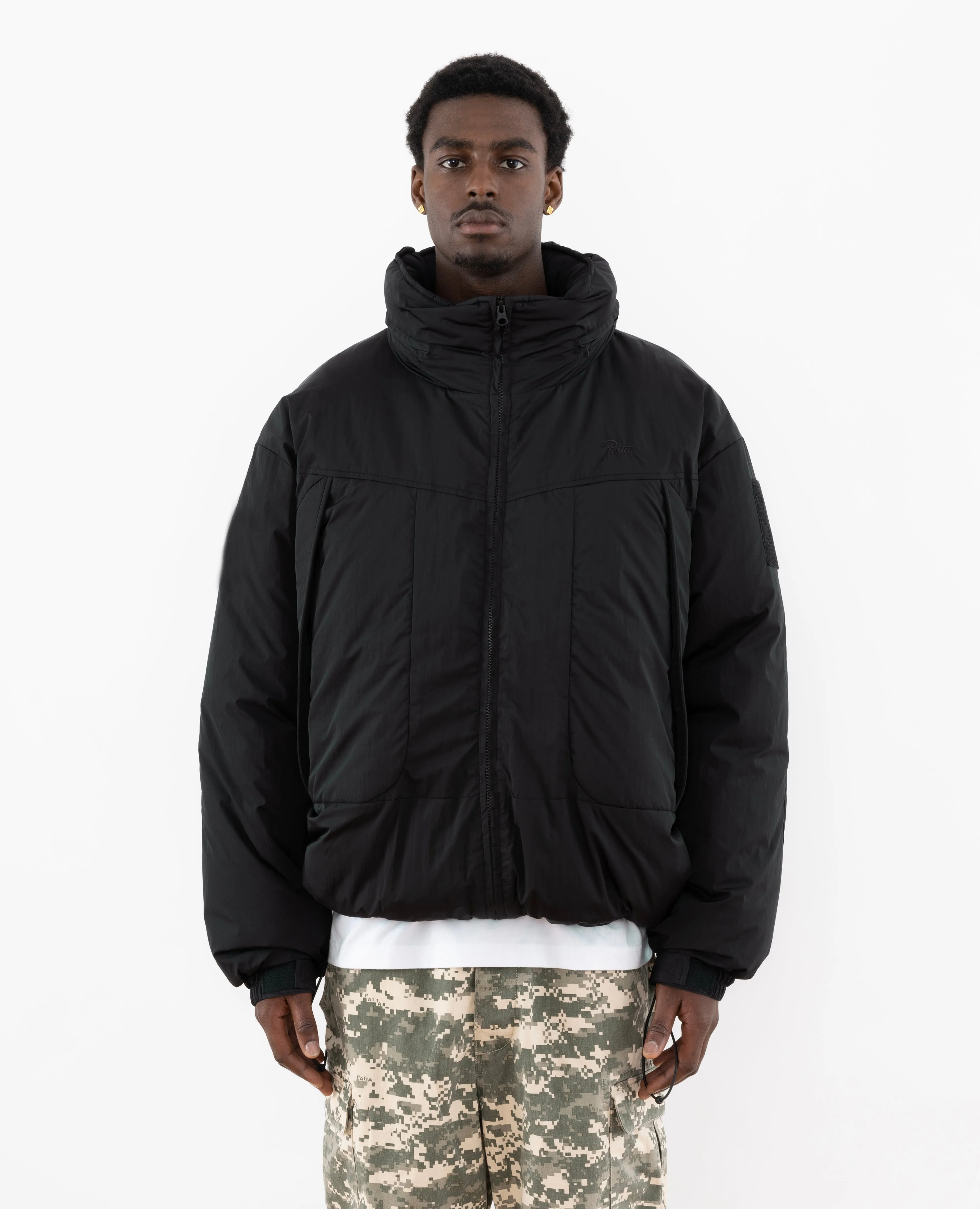 Patta Primaloft Puffer Jacket (Black)