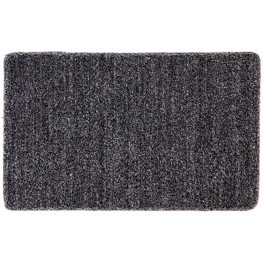 Polycot Black Non Slip Kitchen Mat