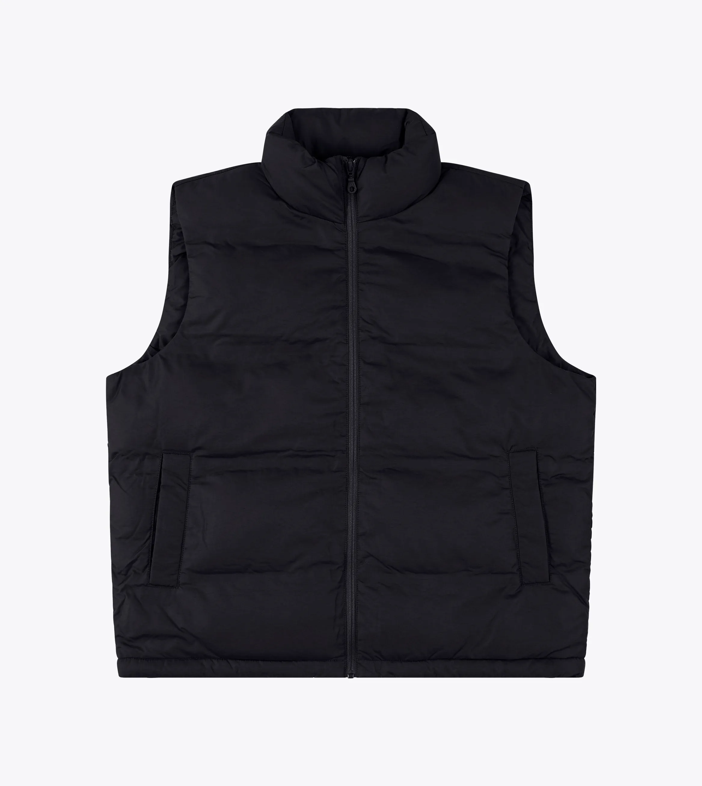 Powells Puffer Vest Black