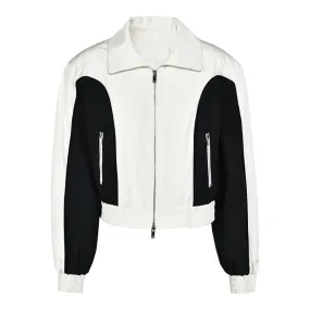 Pre Order:  Side Welt Zip Pockets Bomber Jacket