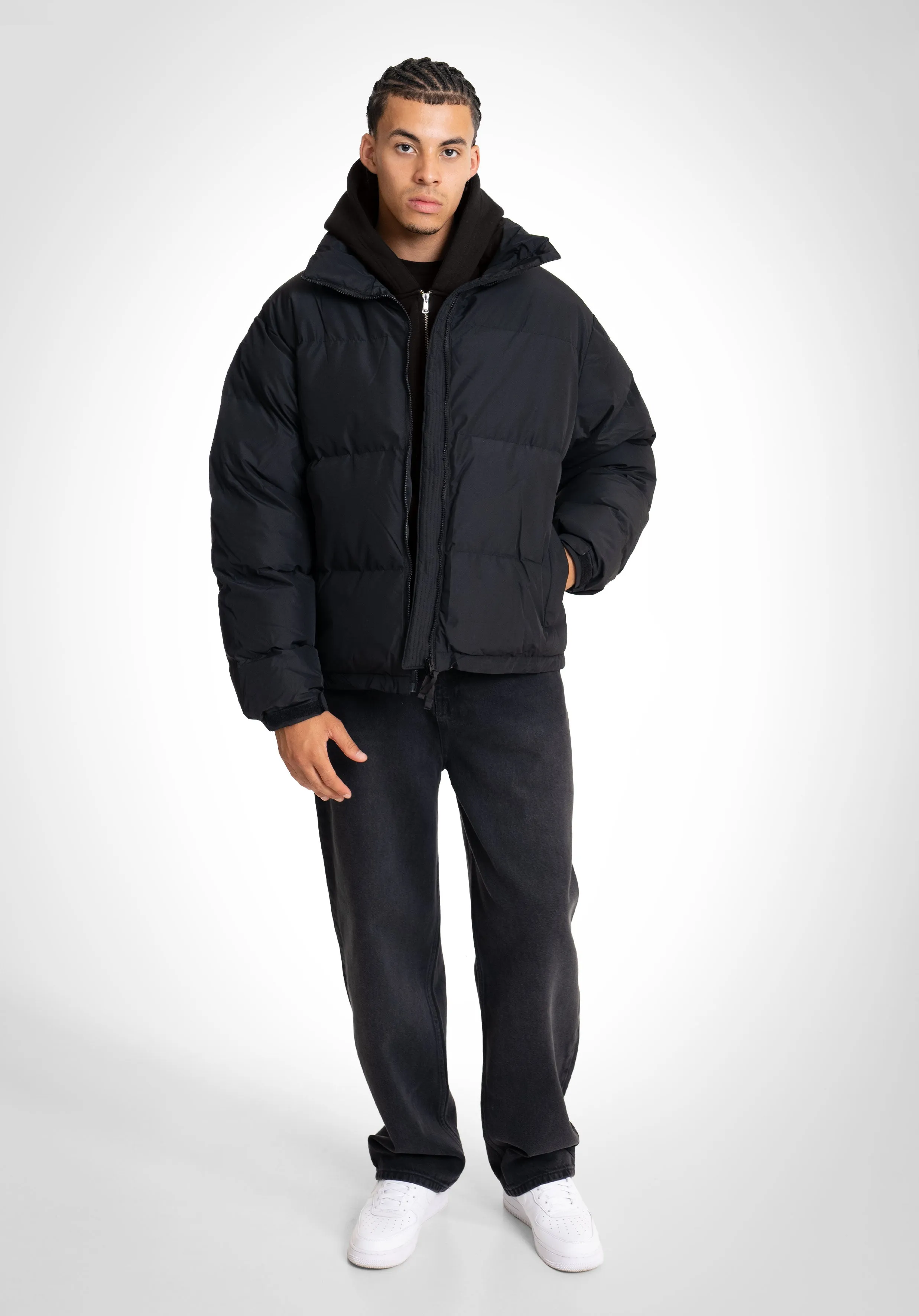 Puffer Jacket - Black