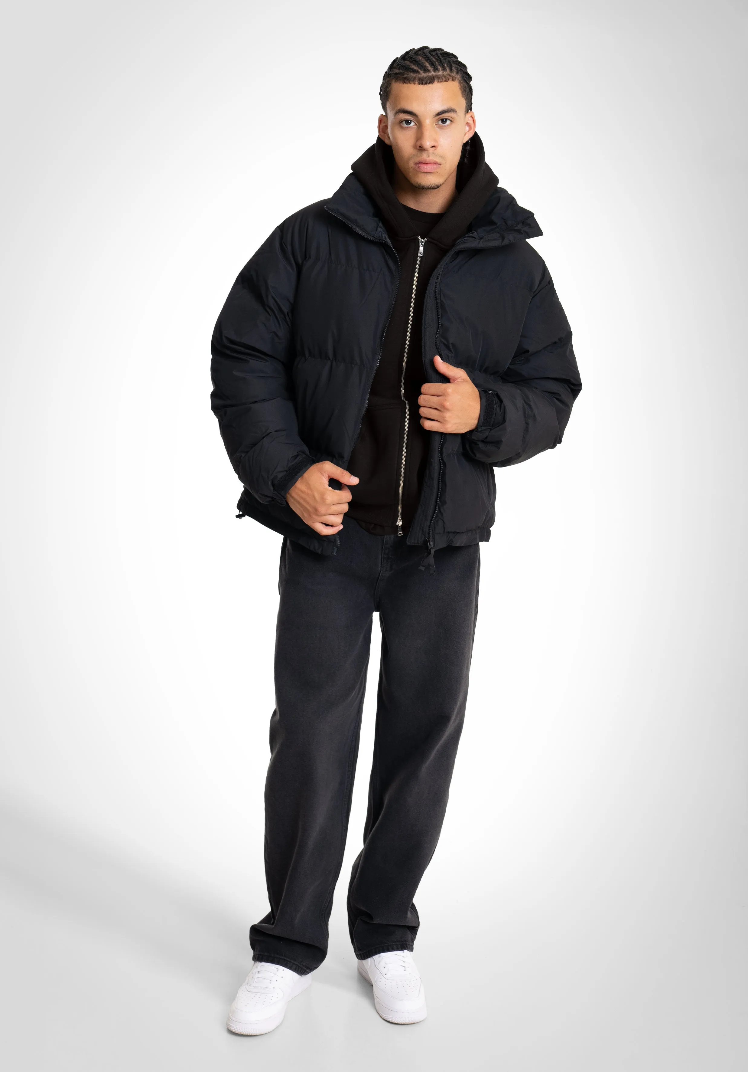 Puffer Jacket - Black