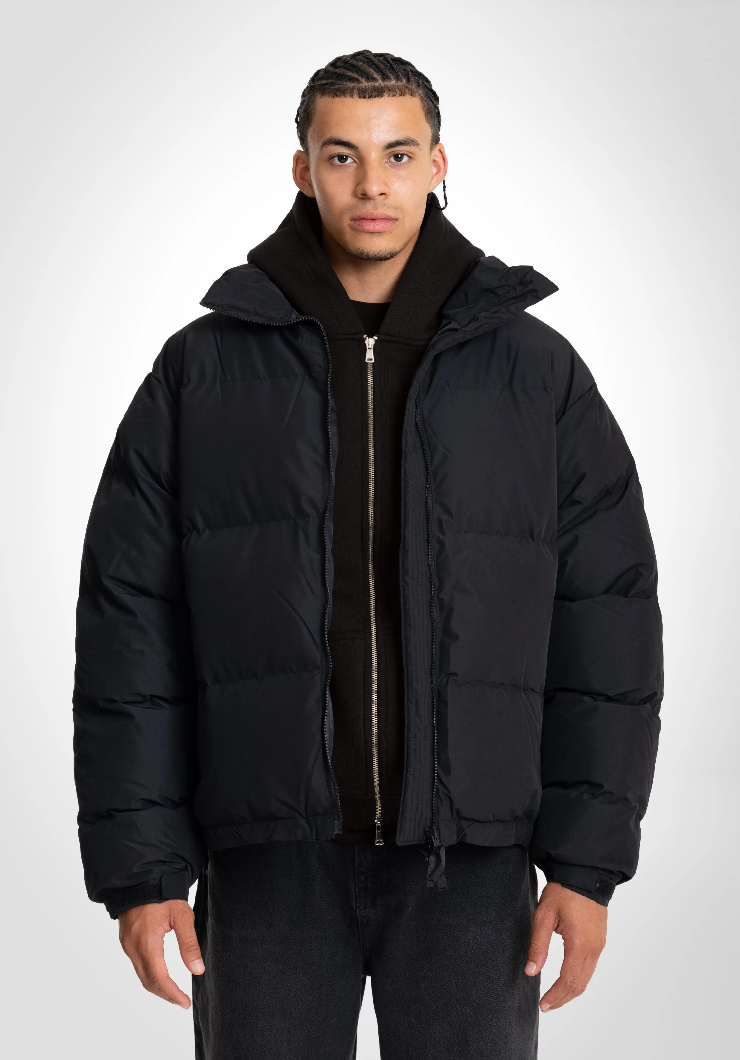 Puffer Jacket - Black