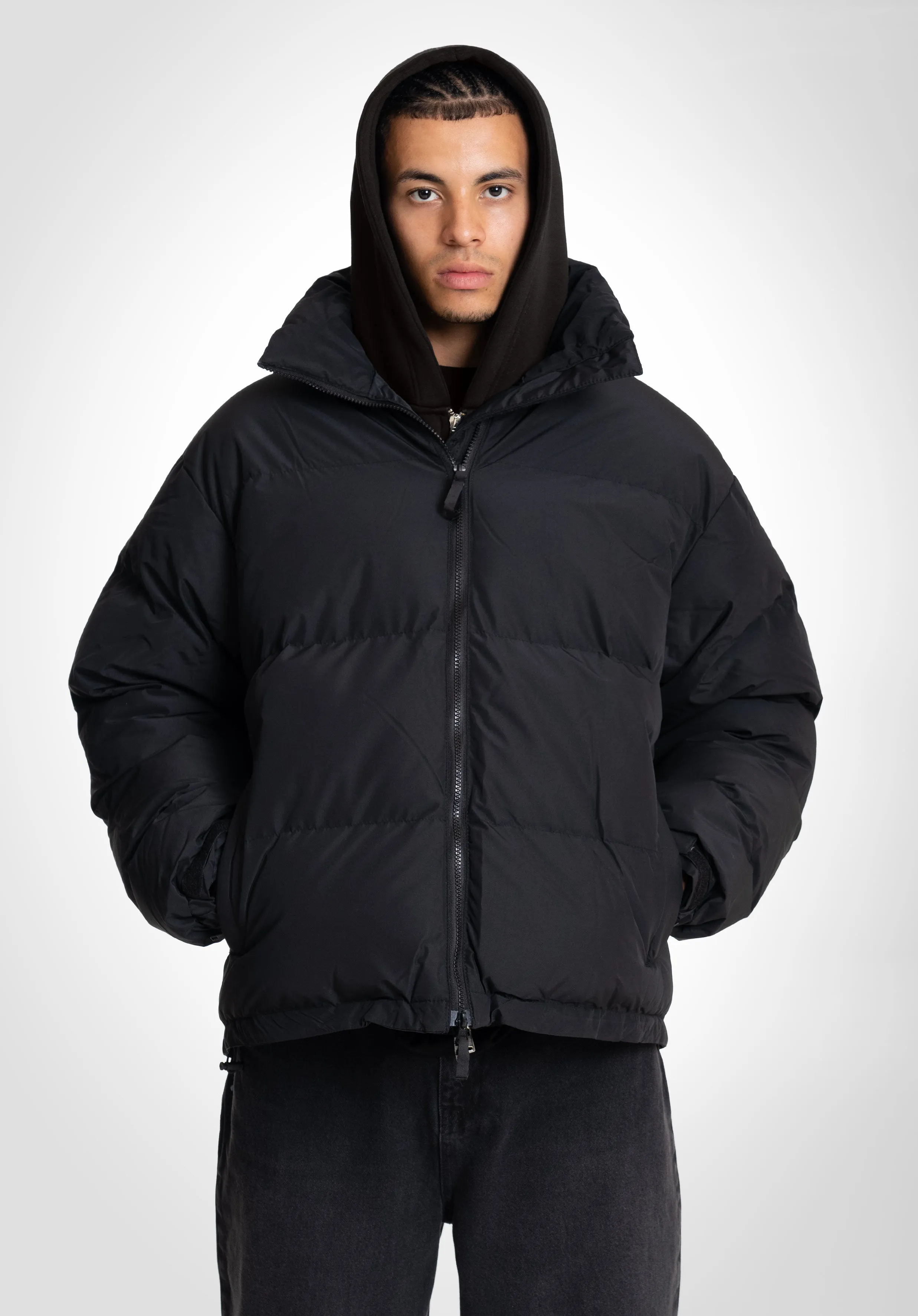 Puffer Jacket - Black