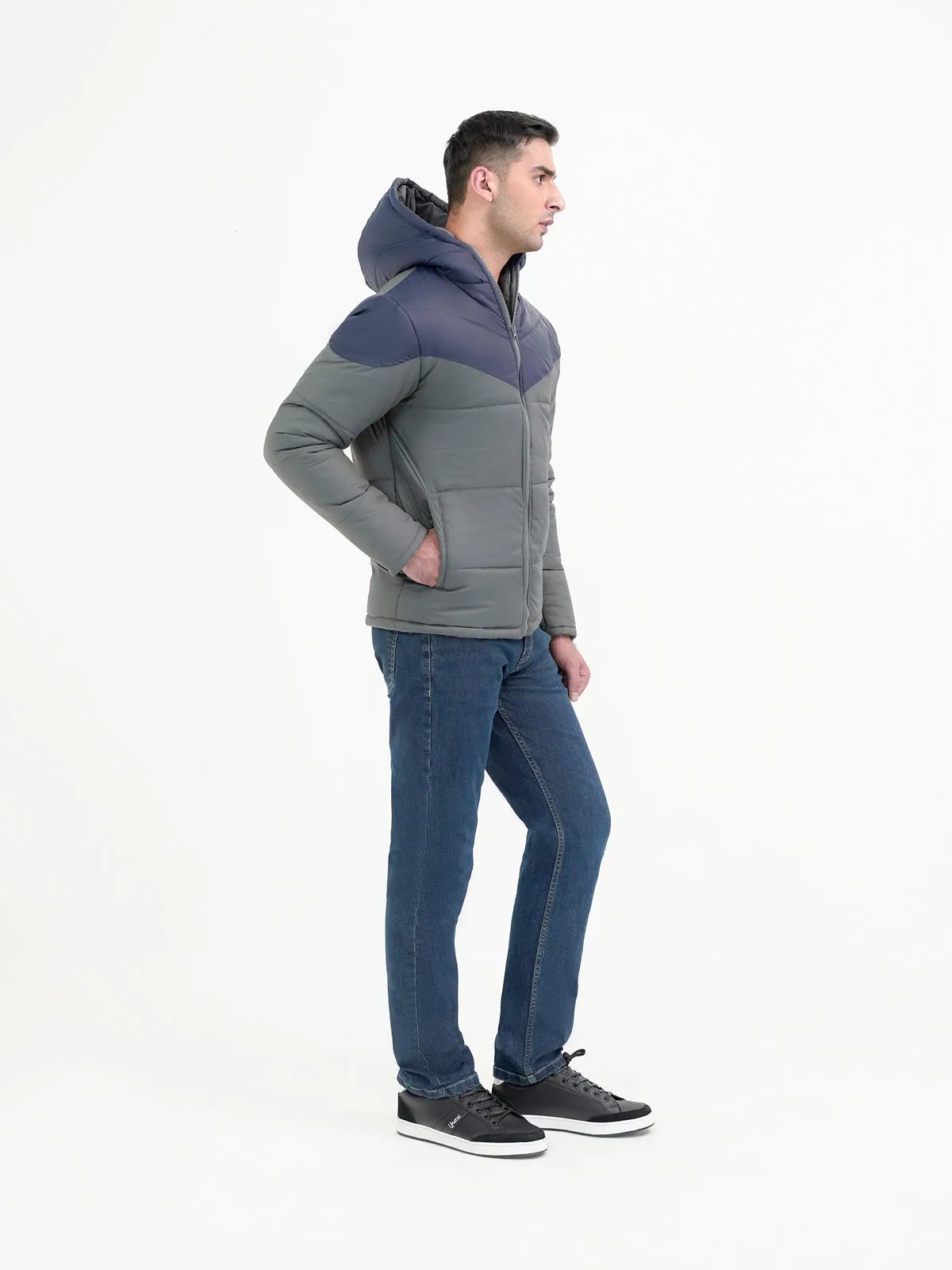 "ATLAS" Casual Zipper PufferJacket