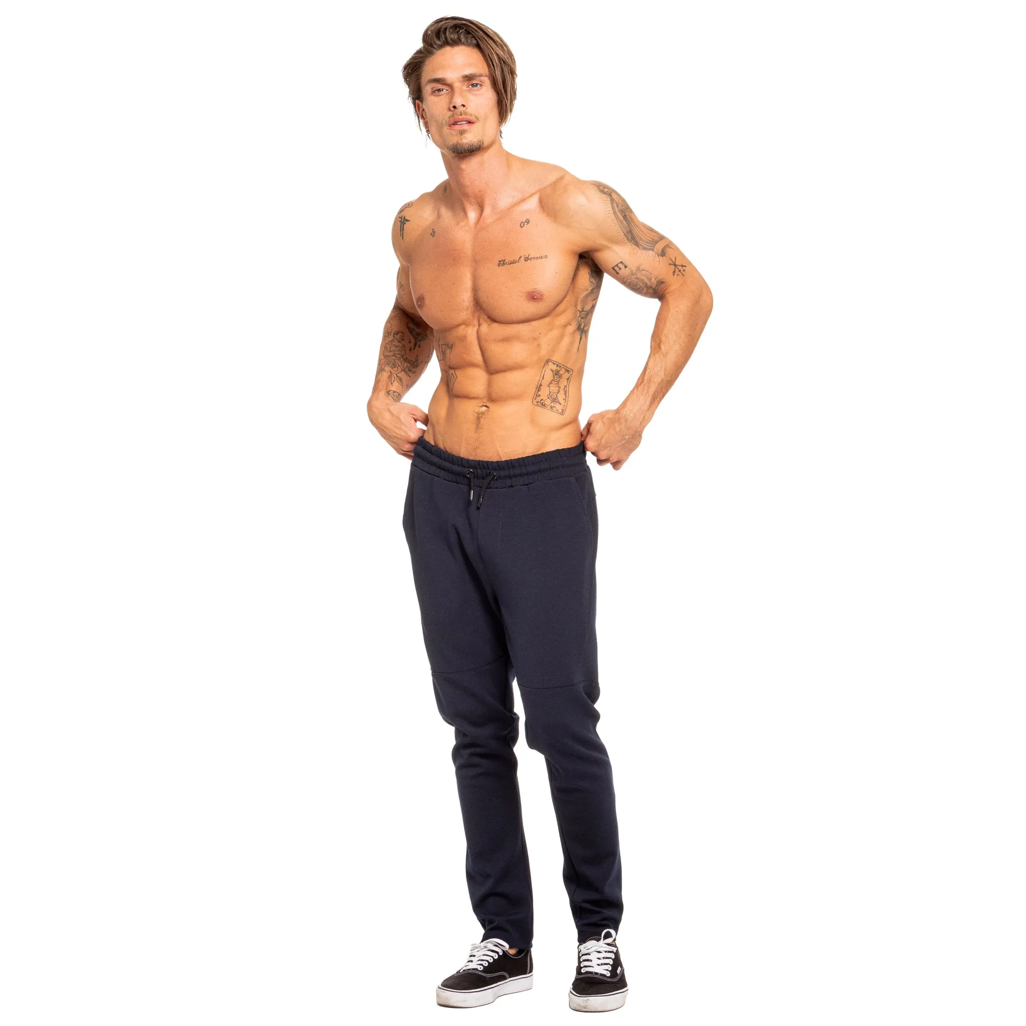 Relaxed Fit Sweatpants - Navy