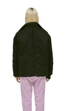 Reversible Faux Fur and Quilted Jacket