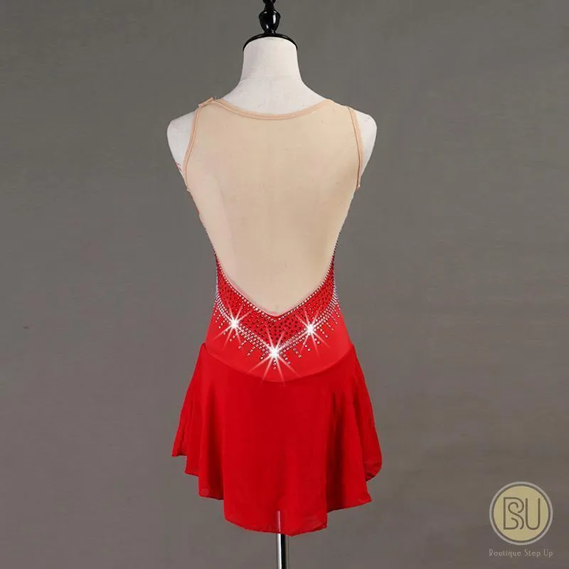 Sleevesless Figure Skating Dress Custom Colour And Sizes Available SUB143