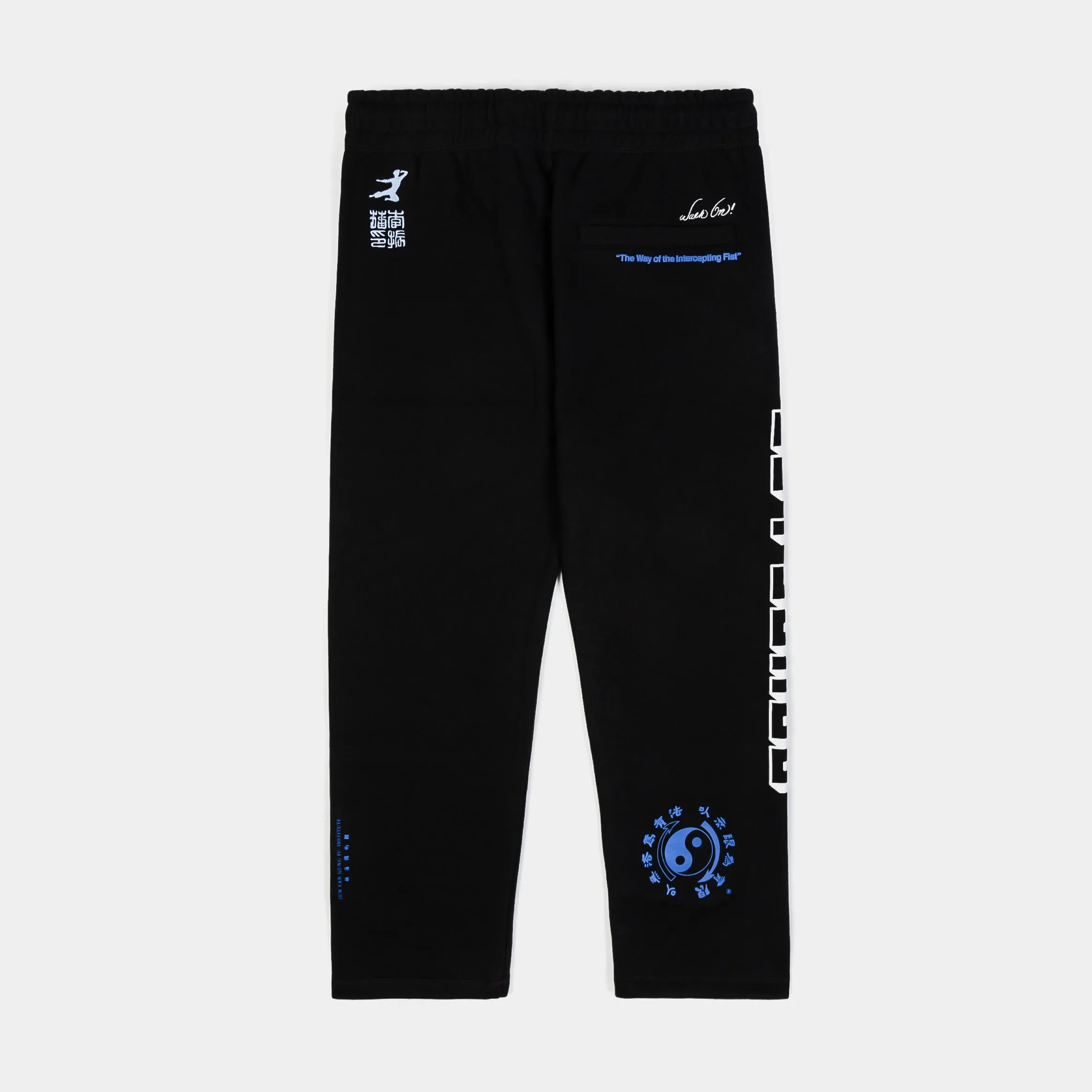 SP x Bruce Lee No Limit Joggers Mens Pants (Black/Blue)