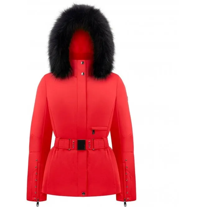 Stretch Ski Long Belted Jacket