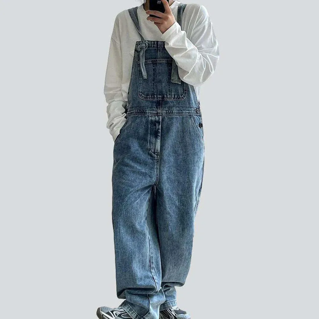 Stylish women's y2k denim overall