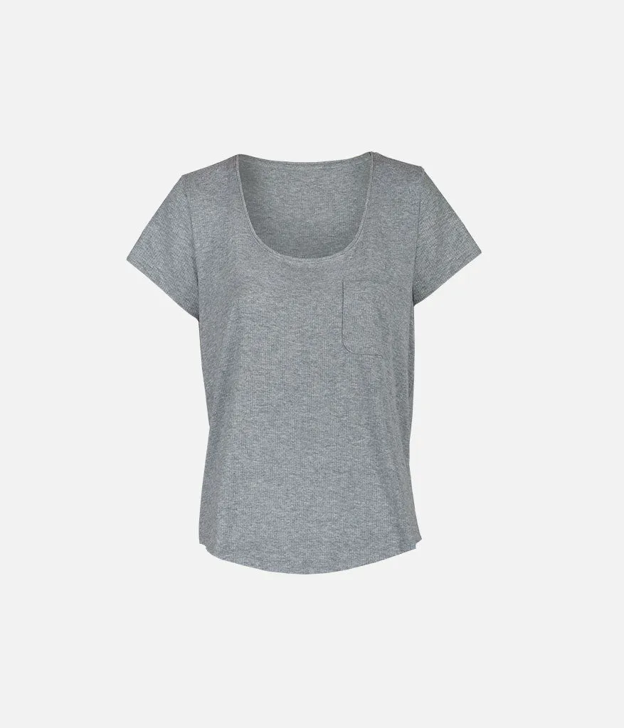 The All-Day Tee: Heather Gray