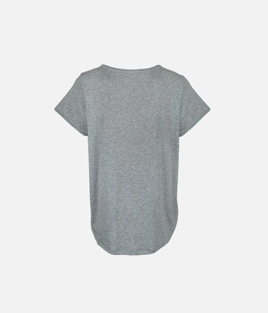 The All-Day Tee: Heather Gray