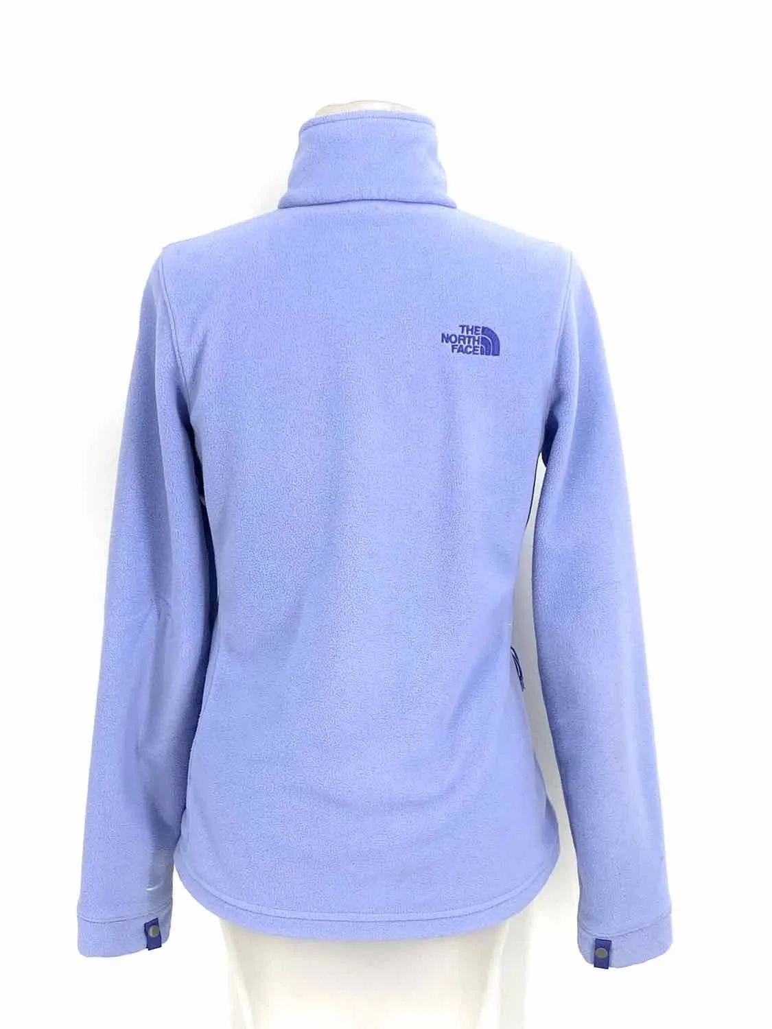 The North Face Women's Periwinkle Turtleneck Fleece Zip Size XS Jacket