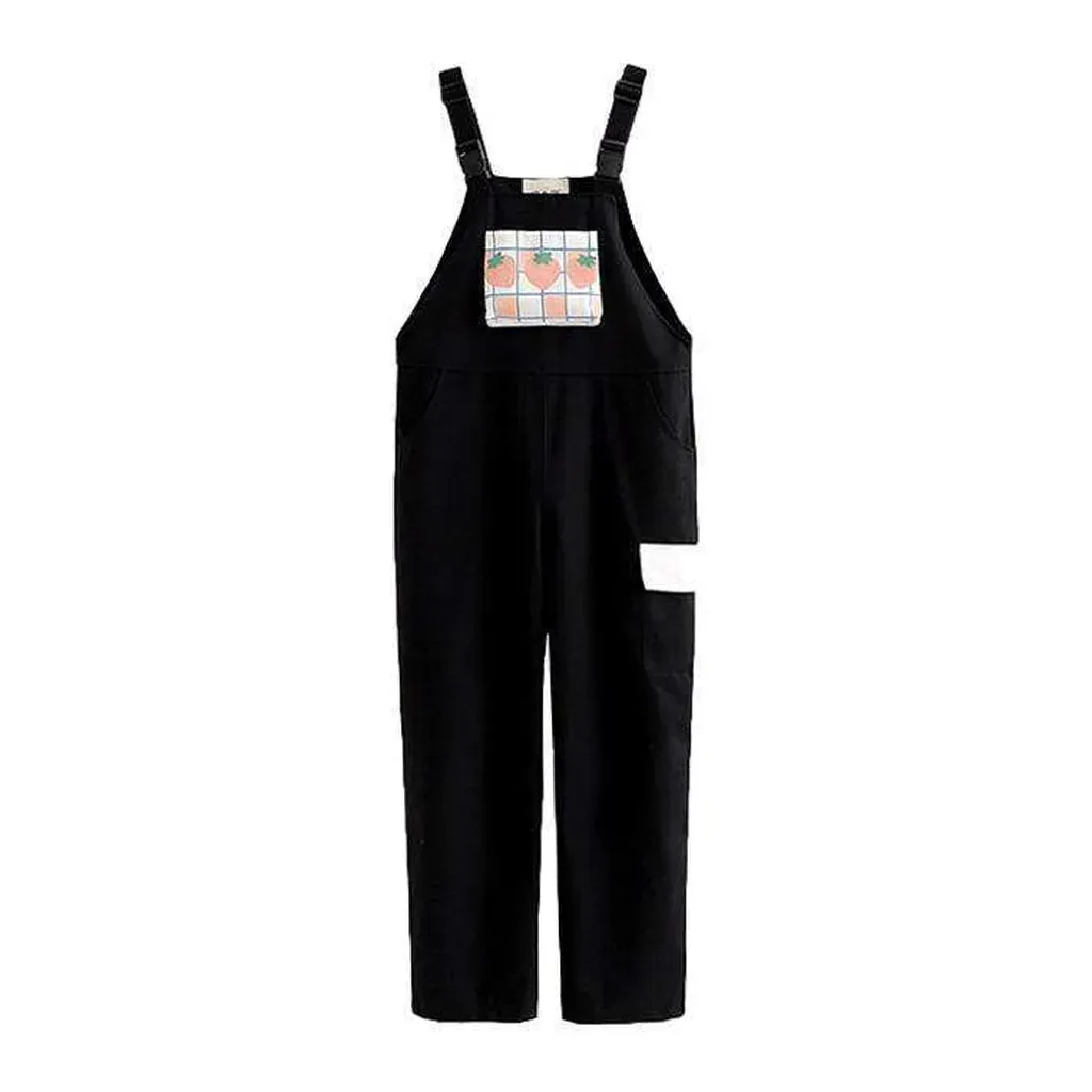 Trendy women's loose fit overall