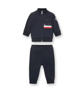 Tricolor Tracksuit Navy