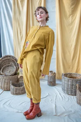 Tumeric plant dyed cotton pants