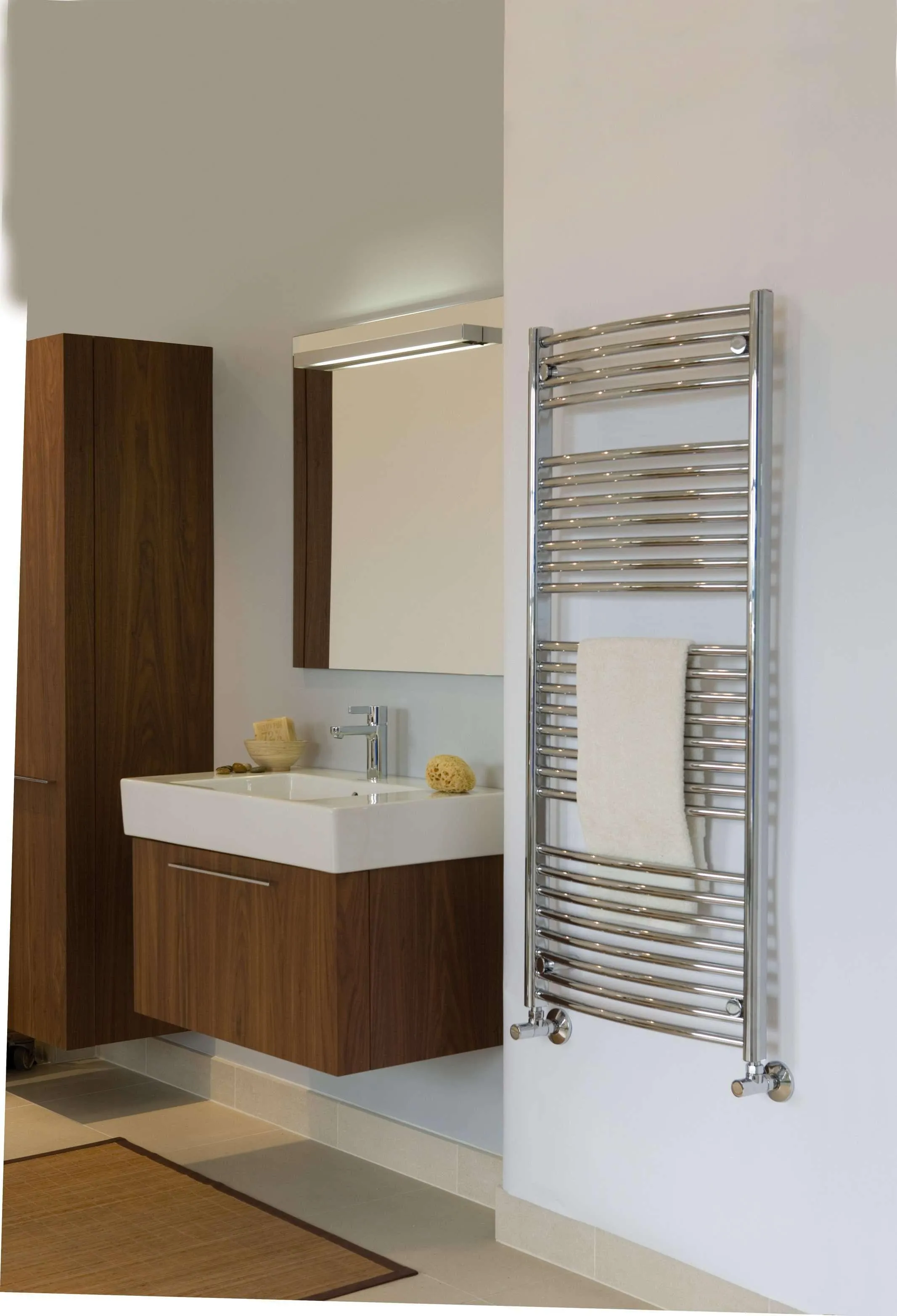 Tuzio Blenheim Hardwired or plug in Towel Warmer - 29.5"w x 51"h