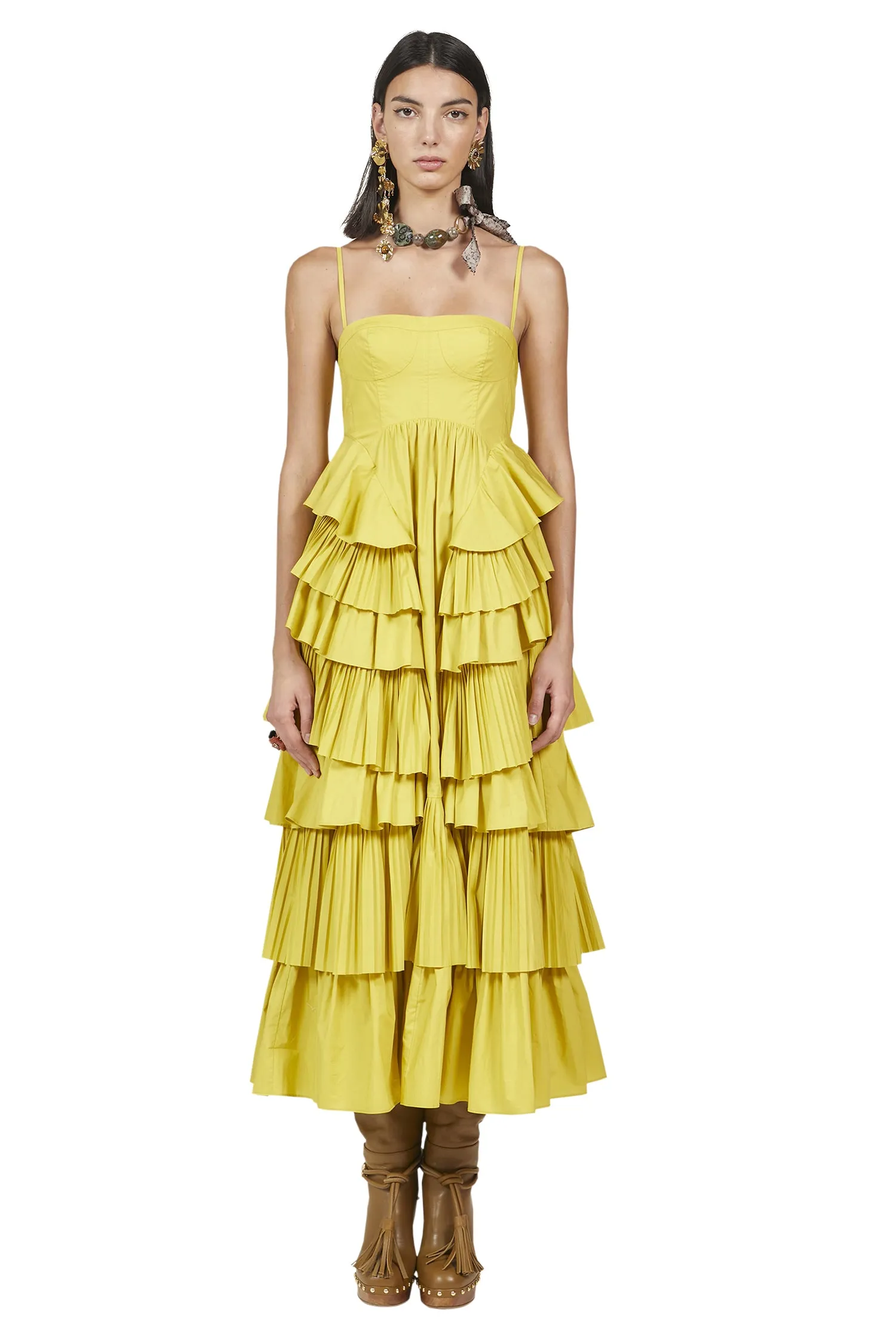 Ulla Johnson - Avery Gown in Limonite