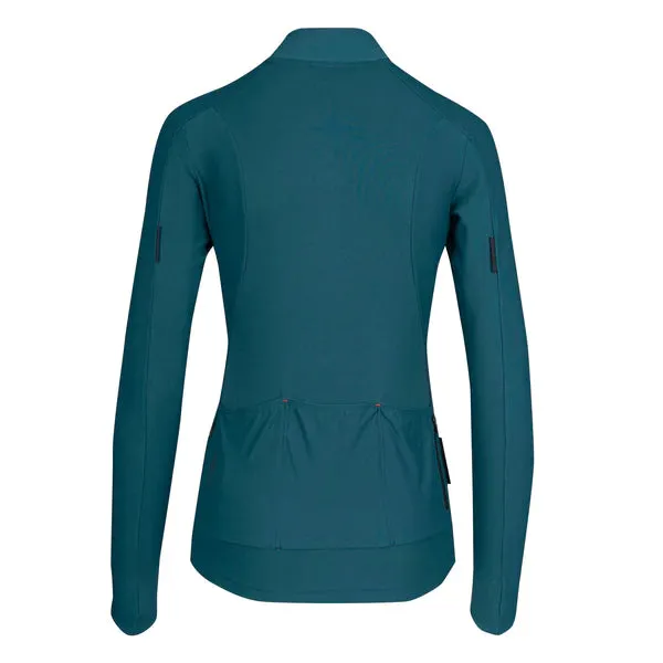 VELOCIO WOMENS SIGNATURE JERSEY LONG SLEEVE DEEP SEA