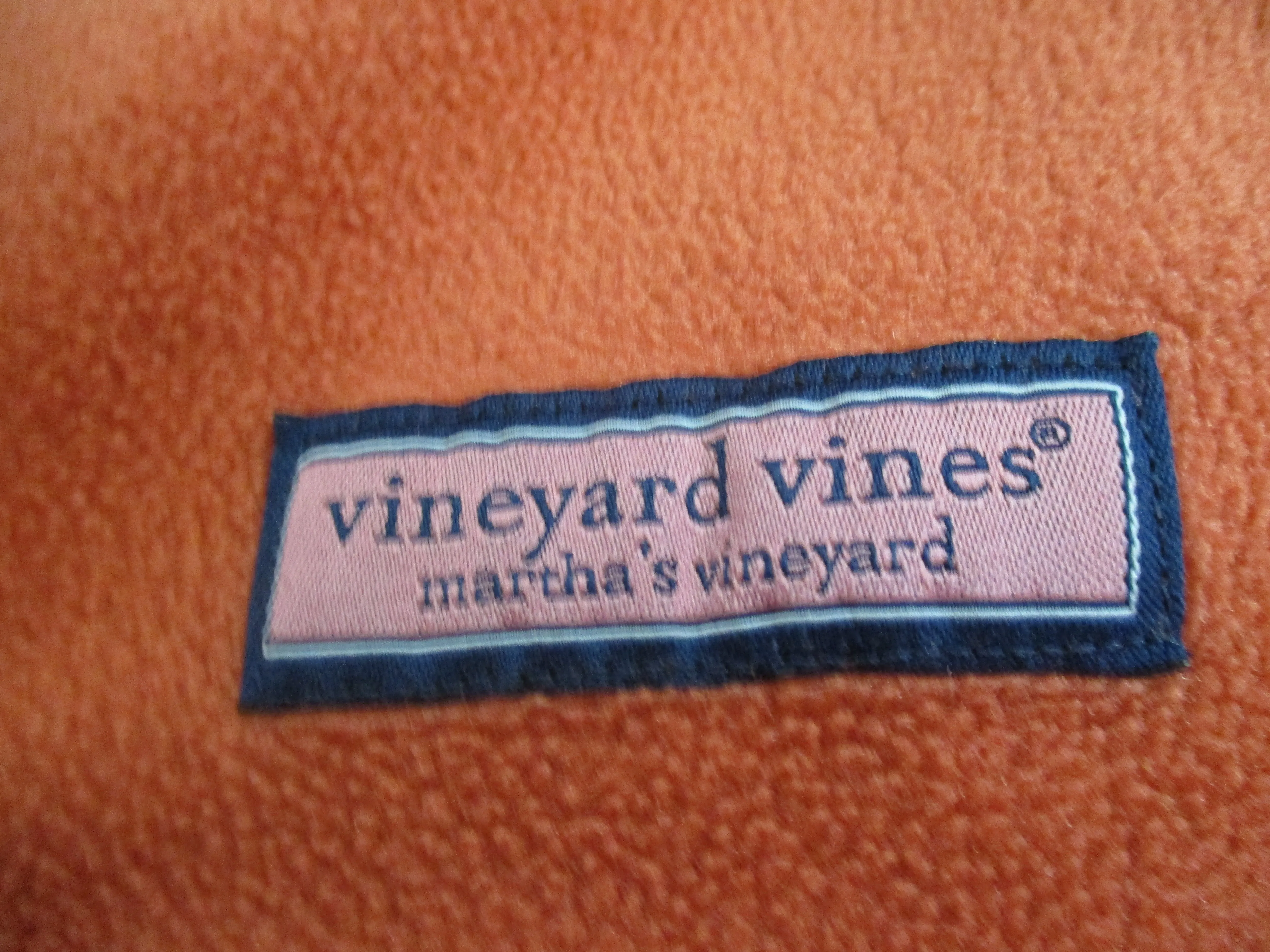 VINEYARD VINES WHALE FLEECE JACKET Pullover Sweatshirt Preppie Turtleneck