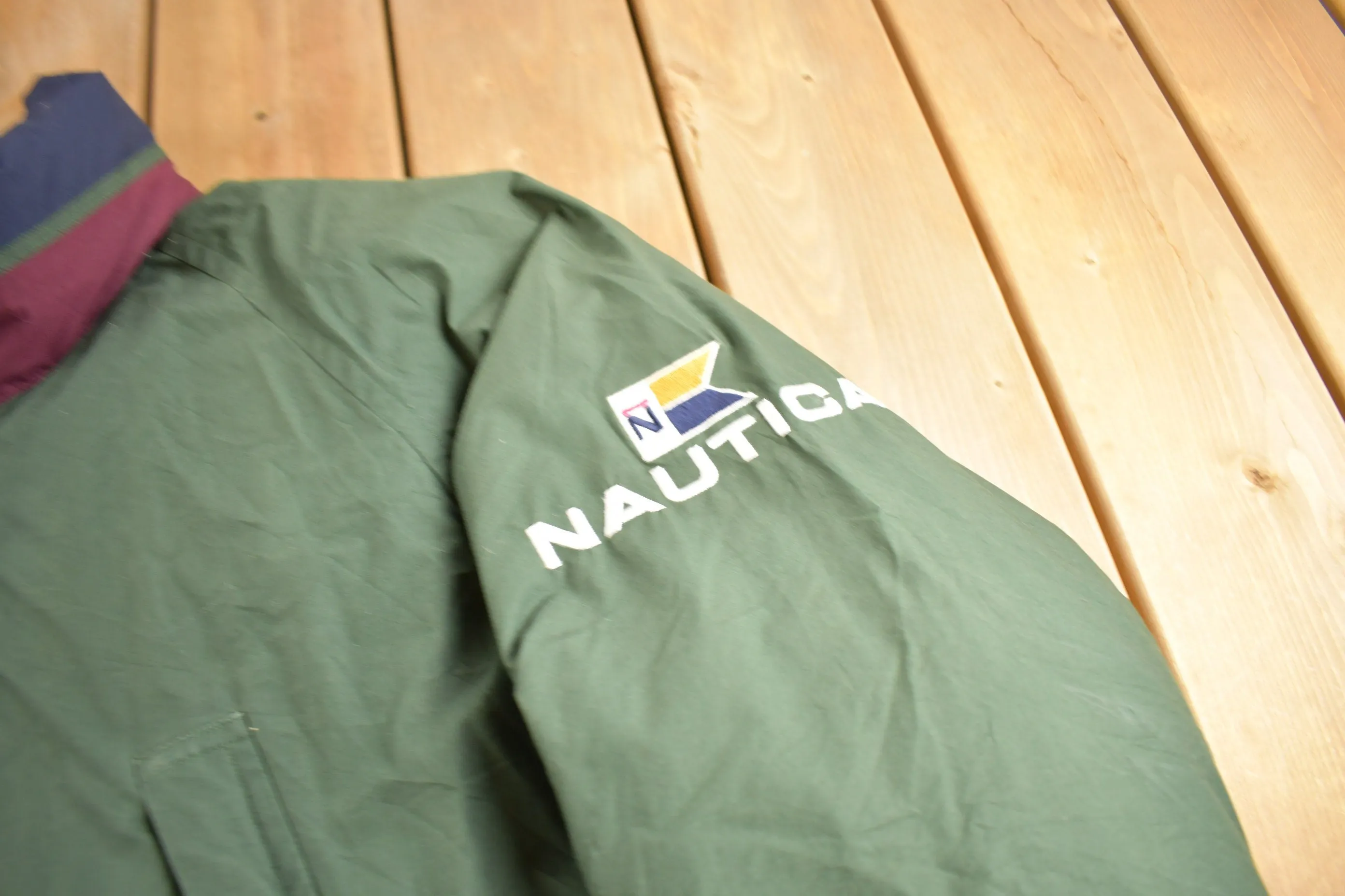 Vintage 1990s Nautica Puffer Jacket Size XL