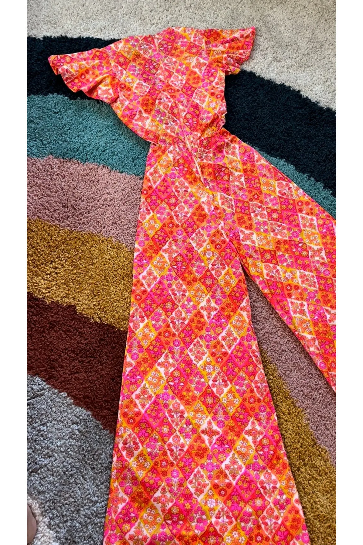 Vintage 70’s Rare Cutout Jumpsuit