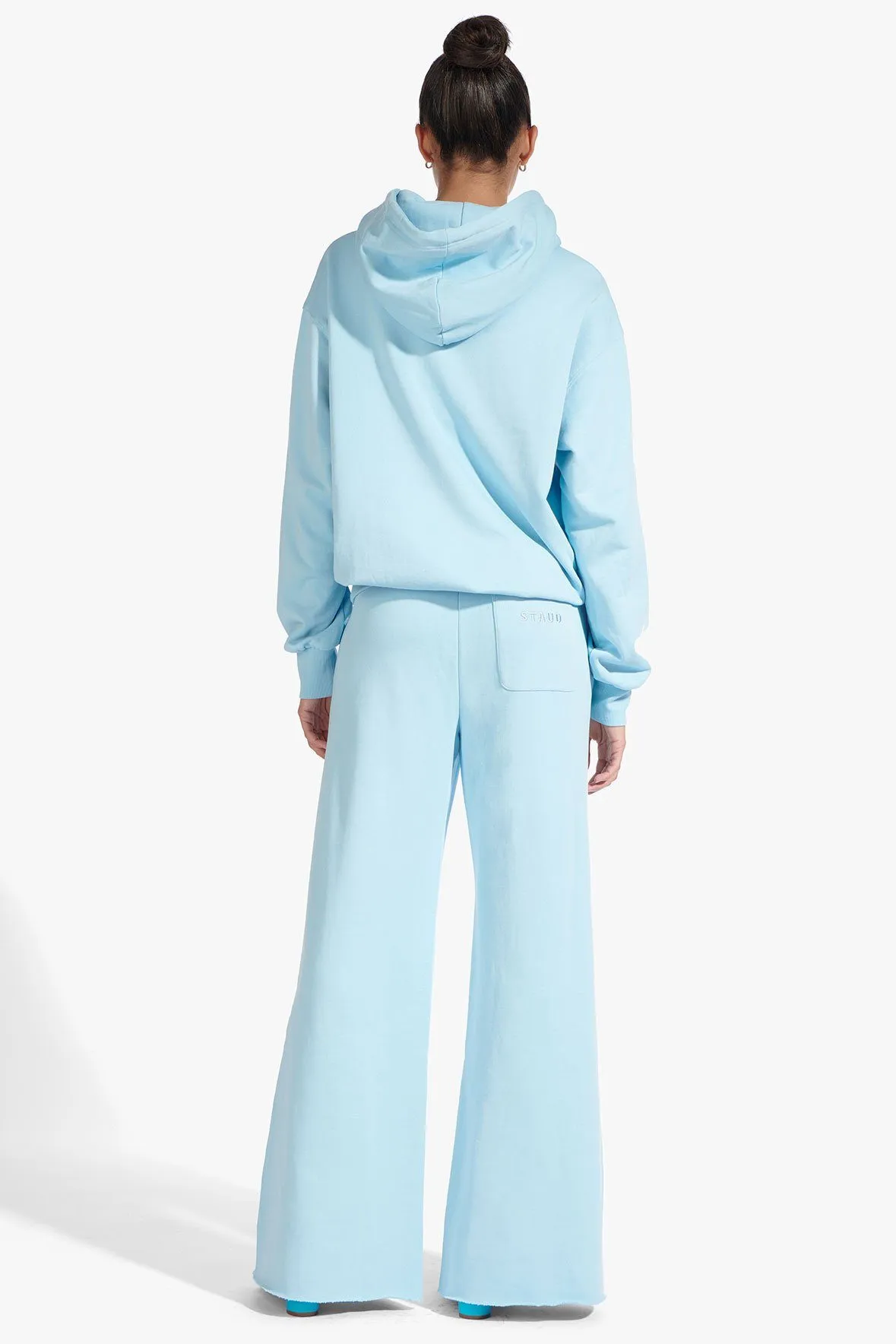 WIDE LEG SWEATPANTS | FRENCH BLUE