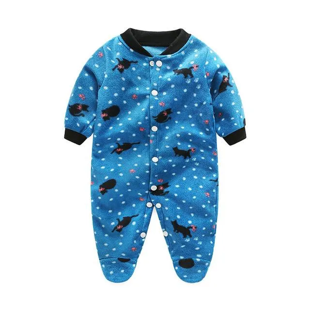 Winter Warm Baby Romper Overall