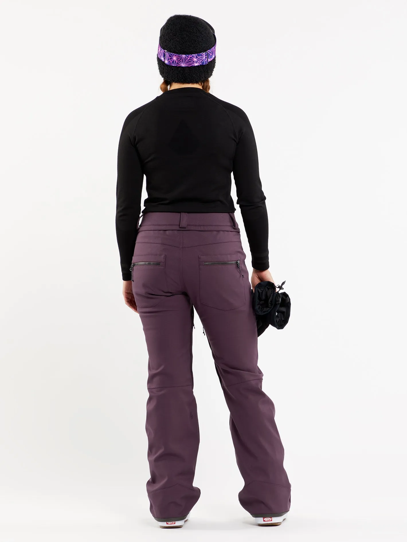 Womens Species Stretch Pants - Blackberry