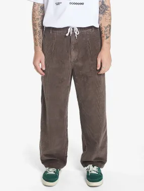 WORSHIP - Royal Elastic Cord  Pant - MAJOR BROWN