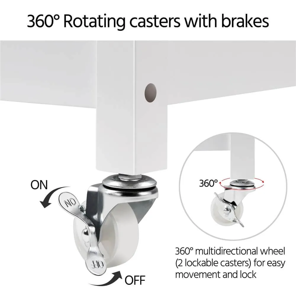 Yaheetech Kitchen Island Cart on Wheels