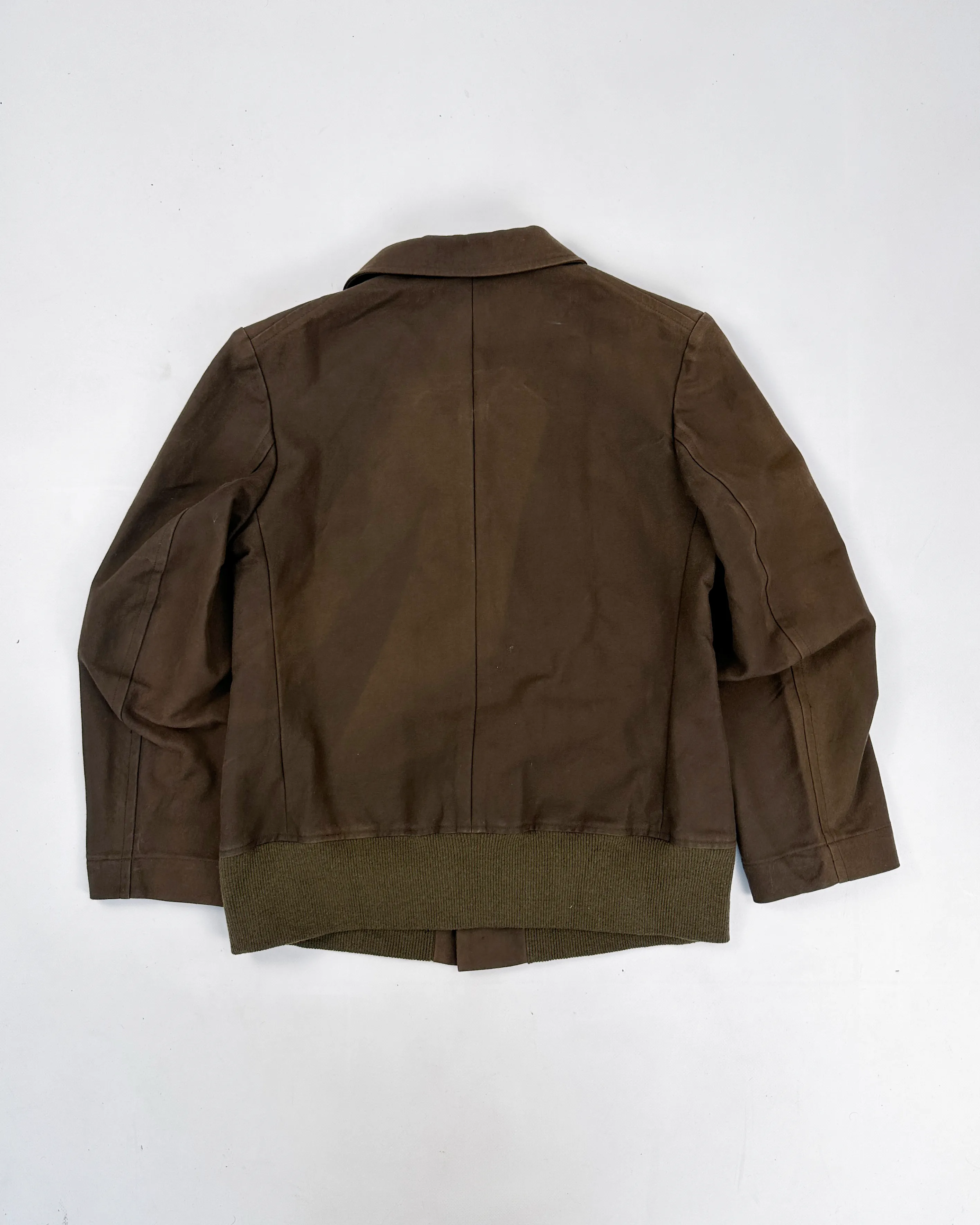 Y's By Yohji Yamamoto Dark Brown Jacket S/S 2008